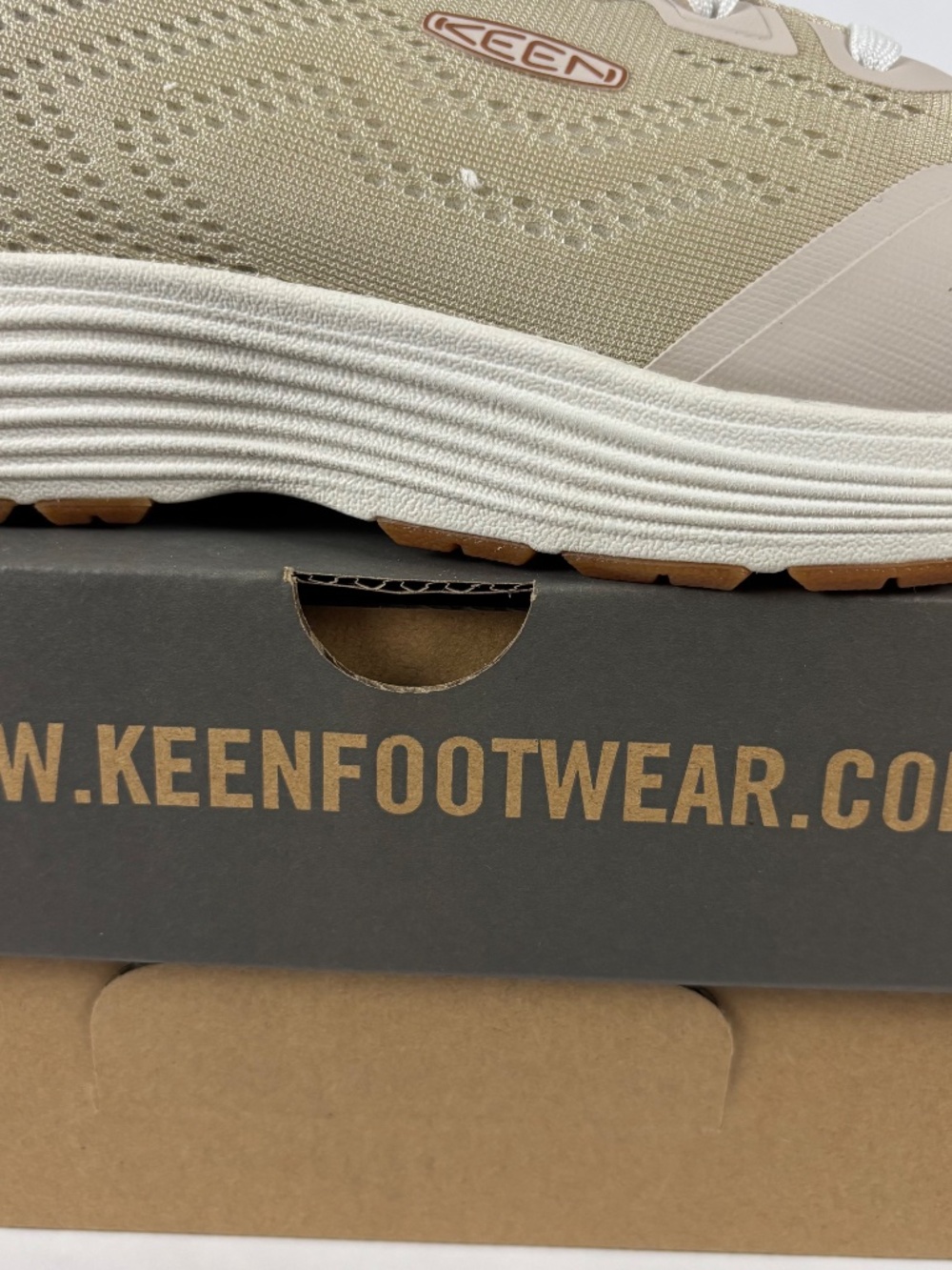 KEEN, Utility, Sparta 2, Industrial, Work Shoes Women's Cream Alloy Toe Size 8.5 - Picture 3 of 13